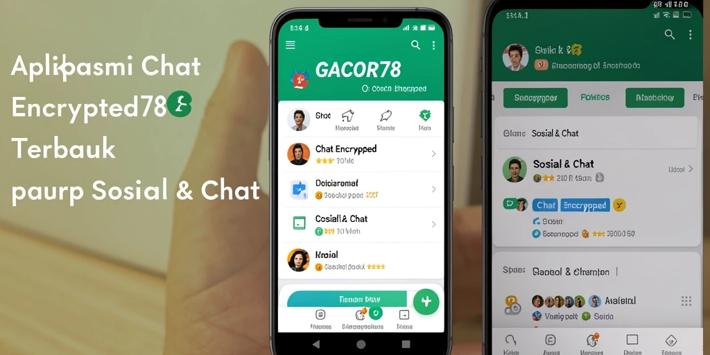 Antarmuka GACOR78 yang aman dan intuitif untuk chatting.