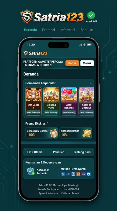 Kanal Resmi Satria123 untuk Pengguna Android